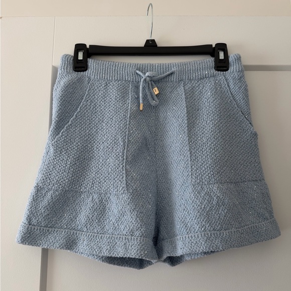 Network Women's Knit Hoodie and Shorts Set - Picture 10 of 13